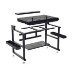 Qanba Arcade 2009 Tongkat Permainan Pemain Ganda (Termasuk Dasar Meja)